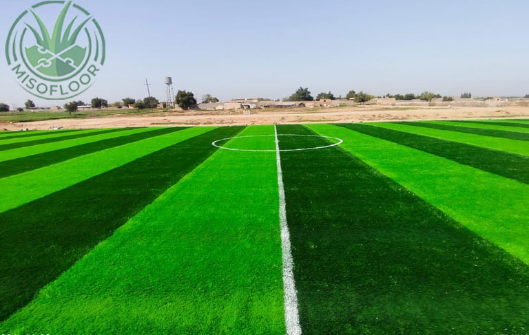 نمونه چمن مصنوعی فوتبال