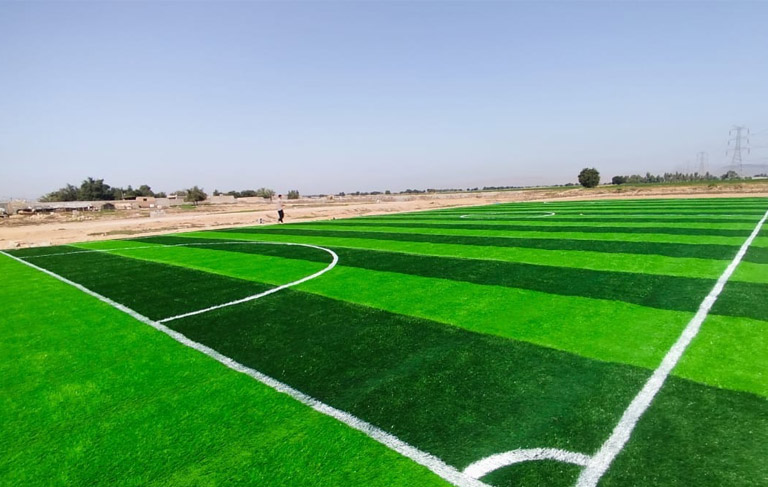 نمونه چمن مصنوعی فوتبال
